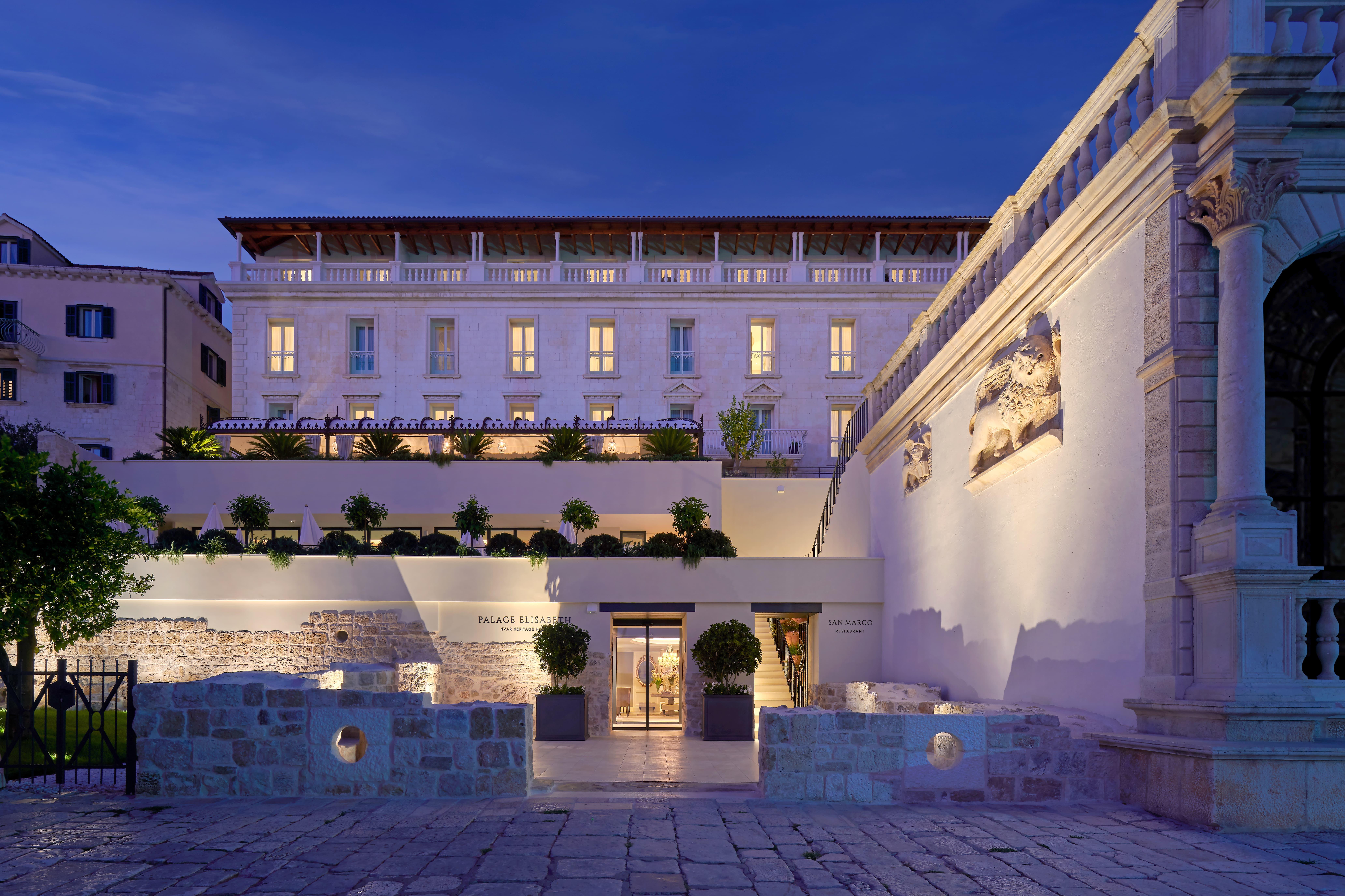 Palace Elisabeth, Hvar Heritage Hotel - The Leading Hotels Of The World Hvar Town Exterior foto